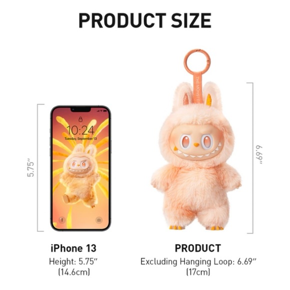 THE MONSTERS Big into Energy Series - Vinyl Plush Pendant Blind Box {Happiness} - Picture 8 of 11